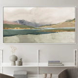 Calm Blue River, By Jacob Q Wall Art Gioia-Local