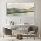 Calm Blue River, By Jacob Q Wall Art Gioia-Local