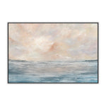 Calm Tide, By Blakely Bering Wall Art Gioia-Local 60x40cm Framed Canvas Black