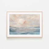 Calm Tide, By Blakely Bering Wall Art Gioia-Local 60x40cm Framed Poster Black