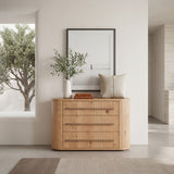 Cambrio Chest of 3 Drawers - Knotty Oak Drawer VN-Core