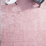 Cardi 150cm x 80cm Shaggy Power Loomed Rug - Pink Rug UN Rugs-Local   