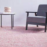 Cardi 150cm x 80cm Shaggy Power Loomed Rug - Pink Rug UN Rugs-Local   