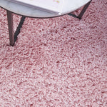 Cardi 150cm x 80cm Shaggy Power Loomed Rug - Pink Rug UN Rugs-Local   