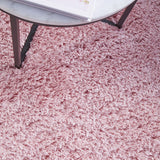 Cardi 150cm x 80cm Shaggy Power Loomed Rug - Pink Rug UN Rugs-Local   