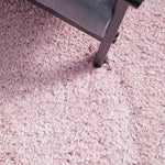Cardi 150cm x 80cm Shaggy Power Loomed Rug - Pink Rug UN Rugs-Local   