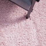 Cardi 150cm x 80cm Shaggy Power Loomed Rug - Pink Rug UN Rugs-Local   