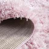 Cardi 150cm x 80cm Shaggy Power Loomed Rug - Pink Rug UN Rugs-Local   