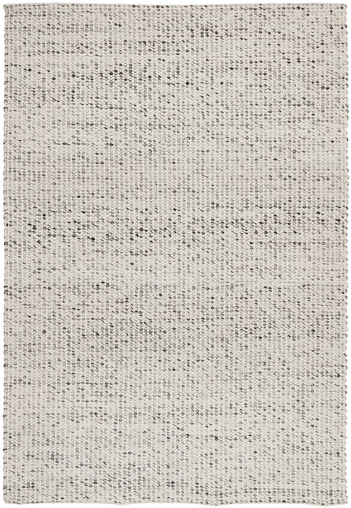 Carlos 320x230cm Felted Wool Rug - Grey Rug UN Rugs-Local