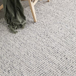 Carlos 400X300cm Felted Wool Rug - Grey Rug UN Rugs-Local