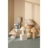 Celestina Rattan Table Lamp - Natural Lamps Albi-Local