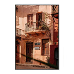 Chanià, Crete, By Jovani Demetrie Wall Art Gioia-Local 40x60cm Framed Canvas Black