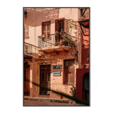 Chanià, Crete, By Jovani Demetrie Wall Art Gioia-Local 40x60cm Framed Canvas Black