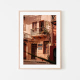 Chanià, Crete, By Jovani Demetrie Wall Art Gioia-Local 40x60cm Framed Poster Black