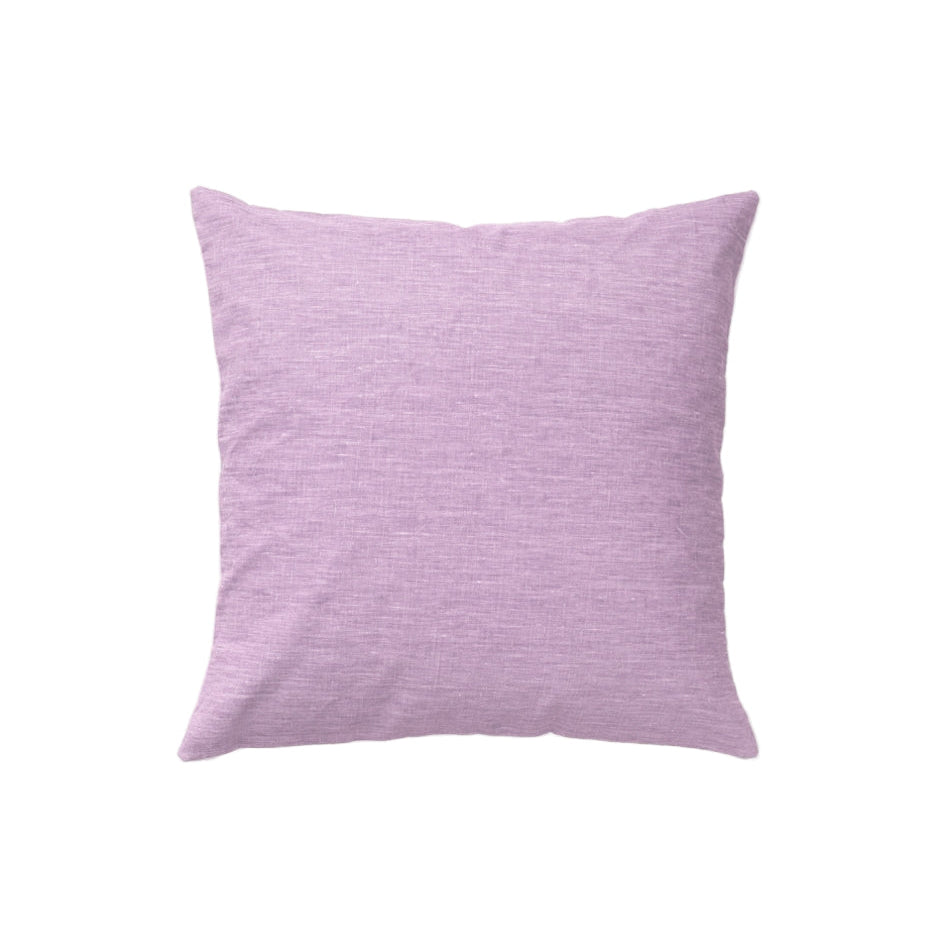 Ex Display - Charlie 50cm Square Cushion - Lavender with Feather Inserts Cushion Warran-Local