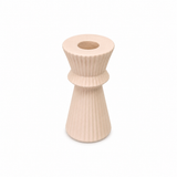 Ex Display - Riccasi Holder Candle - Light Pink Candle Holder Floral-Local