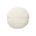 Ex Display - Check 40cm Round Cushion - Mist with Feather Insert Cushion Warran-Local
