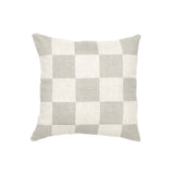Ex Display - Check 40cm Square Cushion - Mist Cushion Warran-Local