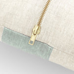 Ex Display - Check 40cm Square Cushion - Sky Cushion Warran-Local