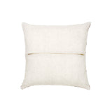 Ex Display - Check Stripe 60cm Square Cushion - Rust Cushion Warran-Local