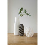 Cleous 21cm Vase - White Vase Onesix-Local