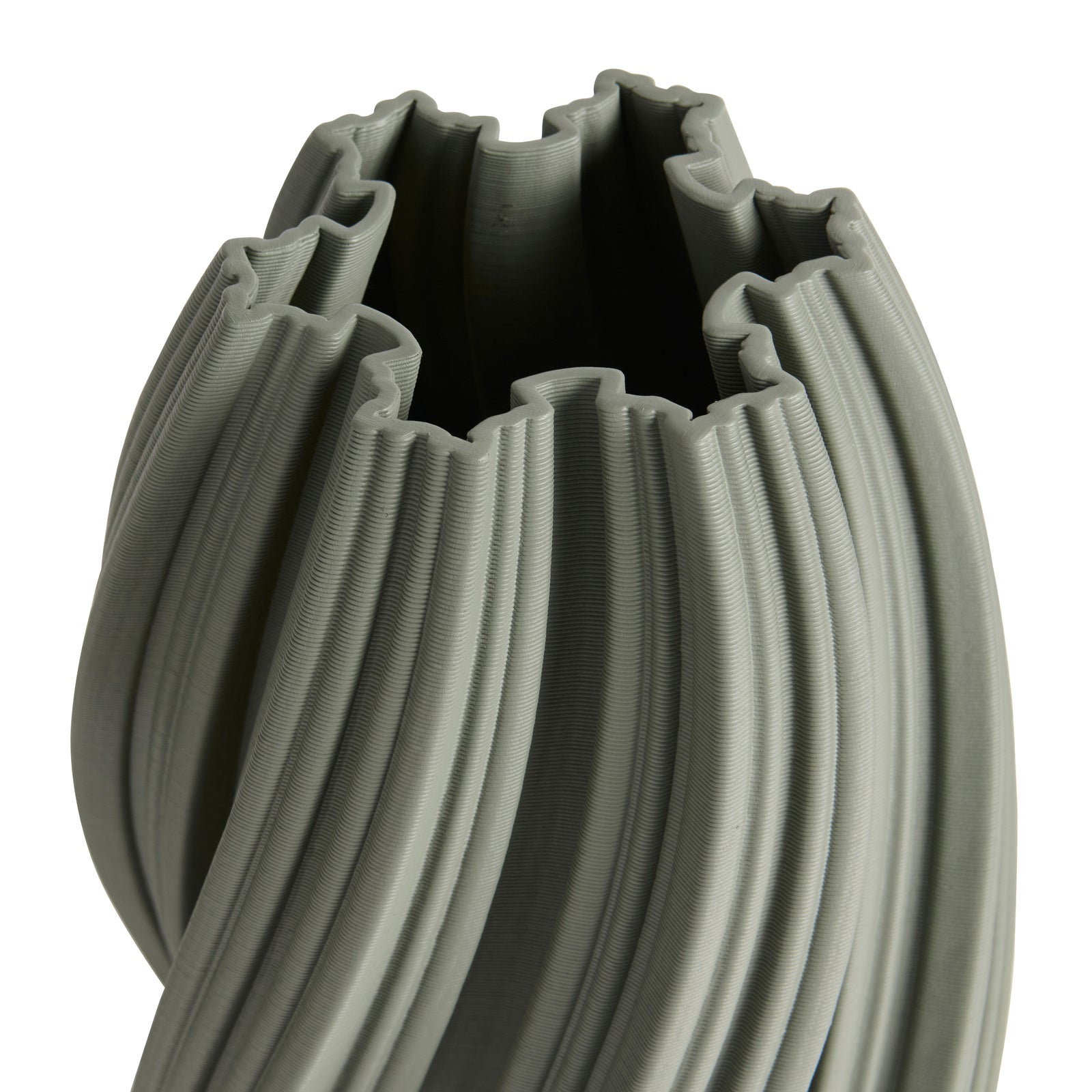 Ex Display - Cleous 31cm Vase - Olive Green Vase Onesix-Local