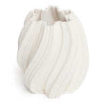 Cleous 21cm Vase - White Vase Onesix-Local