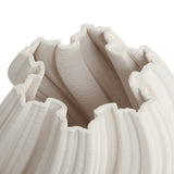 Cleous 21cm Vase - White Vase Onesix-Local
