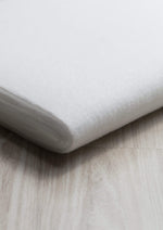 Cloud 280cm x 70cm Recycled Material Anti-Slip Rug Pad / Underlay - White