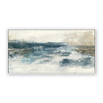 Coastal View, By Blakely Bering Wall Art Gioia-Local 80x40cm Framed Canvas White