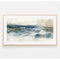 Coastal View, By Blakely Bering Wall Art Gioia-Local 80x40cm Framed Poster Black