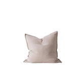 Ex Display - Como Linen Stonewashed Vintage Look Cushion Cushion Weave-Local