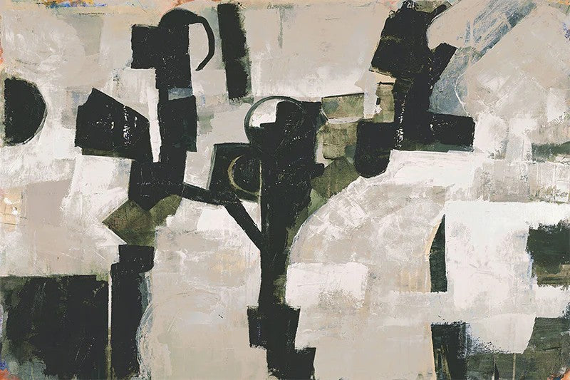 Compose, Dark Green,By Blakely Bering Wall Art Gioia-Local