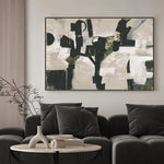 Compose, Dark Green,By Blakely Bering Wall Art Gioia-Local