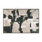 Compose, Dark Green,By Blakely Bering Wall Art Gioia-Local 60x40cm Framed Canvas Black