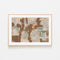 Compose, Warm brown and Green, By Blakely Bering Wall Art Gioia-Local 60x40cm Framed Poster Black