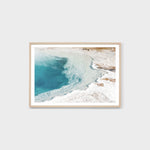 Ex Display - Crystal Lake 86cm x 62cm Poster - Natural Frame Wall Art Warran-Local