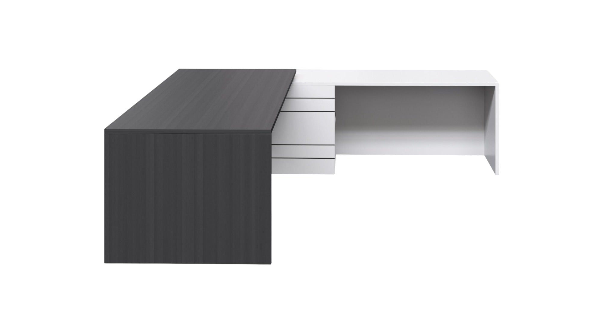 Custom Envoy 2.1m Executive Office Desk - Right Return Office Desk Dee Kay-Local   