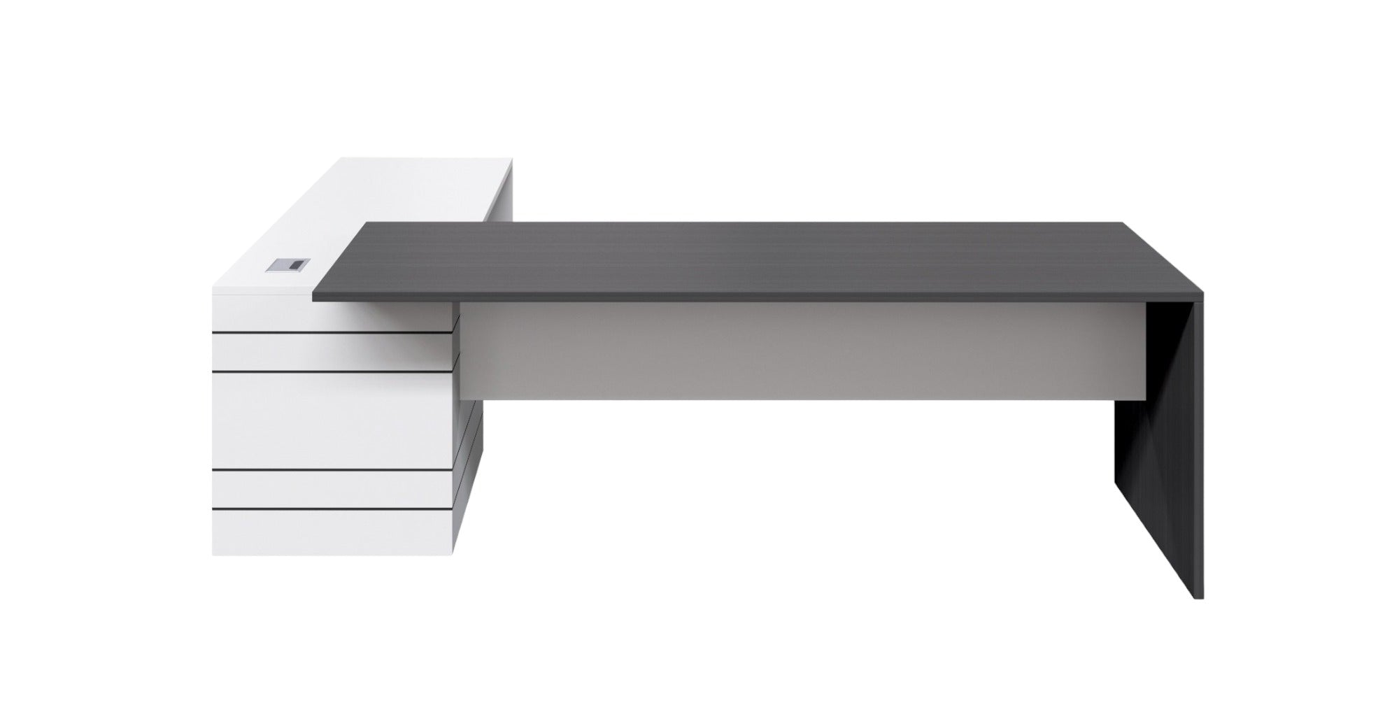 Custom Envoy 2.1m Executive Office Desk - Right Return Office Desk Dee Kay-Local   