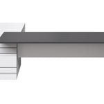 Custom Envoy 2.1m Executive Office Desk - Right Return Office Desk Dee Kay-Local   