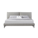 Celeste Fabric Queen Bed Frame - Olive Brown Boucle Bed Frame YoBed-Core