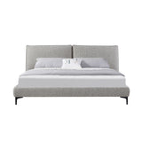 Celeste Fabric Queen Bed Frame - Olive Brown Boucle Bed Frame YoBed-Core