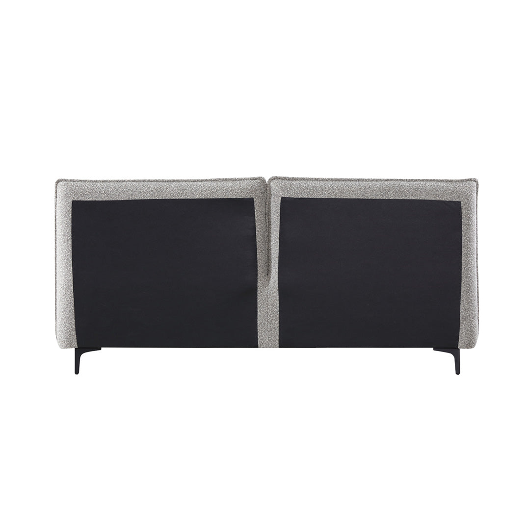 Celeste Fabric Queen Bed Frame - Olive Brown Boucle Bed Frame YoBed-Core