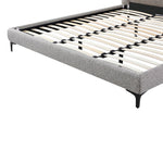 Celeste Fabric Queen Bed Frame - Olive Brown Boucle Bed Frame YoBed-Core