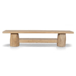 Josif 2.06m Elm Bench - Natural Dining Bench Nasa-Core