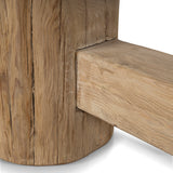 Josif 2.06m Elm Bench - Natural Dining Bench Nasa-Core