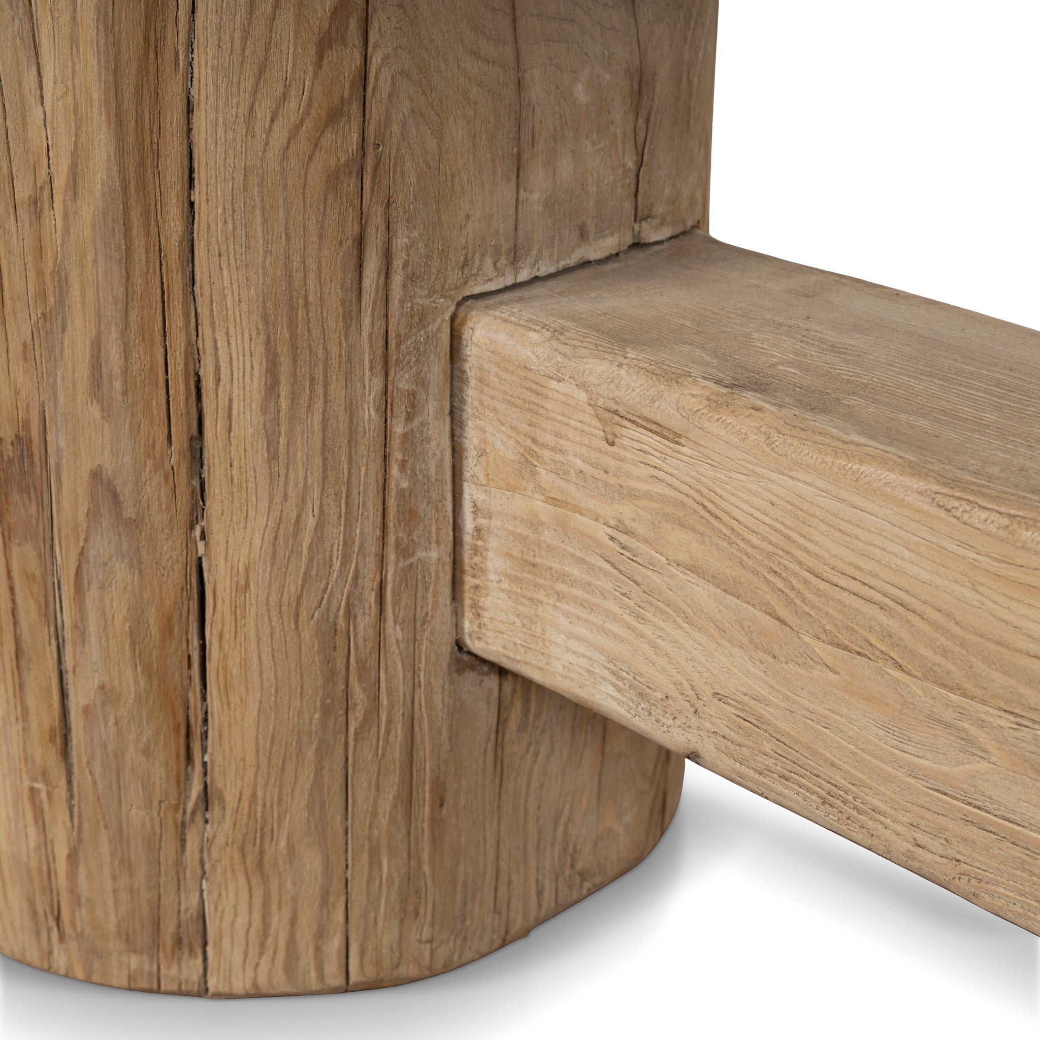 Josif 2.06m Elm Bench - Natural Dining Bench Nasa-Core