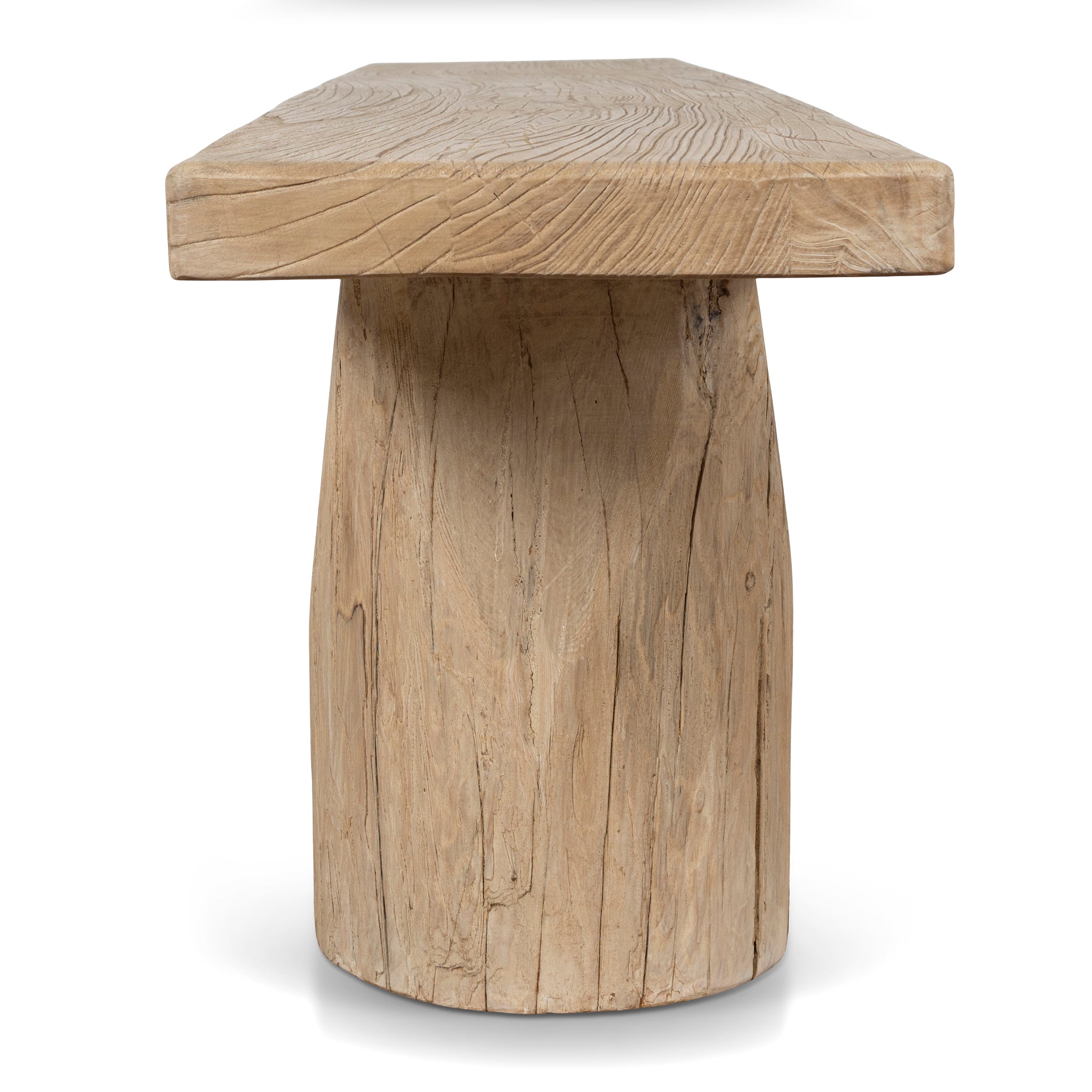 Josif 2.06m Elm Bench - Natural Dining Bench Nasa-Core