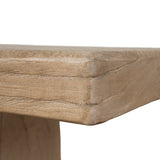 Josif 2.06m Elm Bench - Natural Dining Bench Nasa-Core