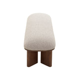 Ex Display - Vico Walnut Bench - Clay Grey Bench Iggy-Core